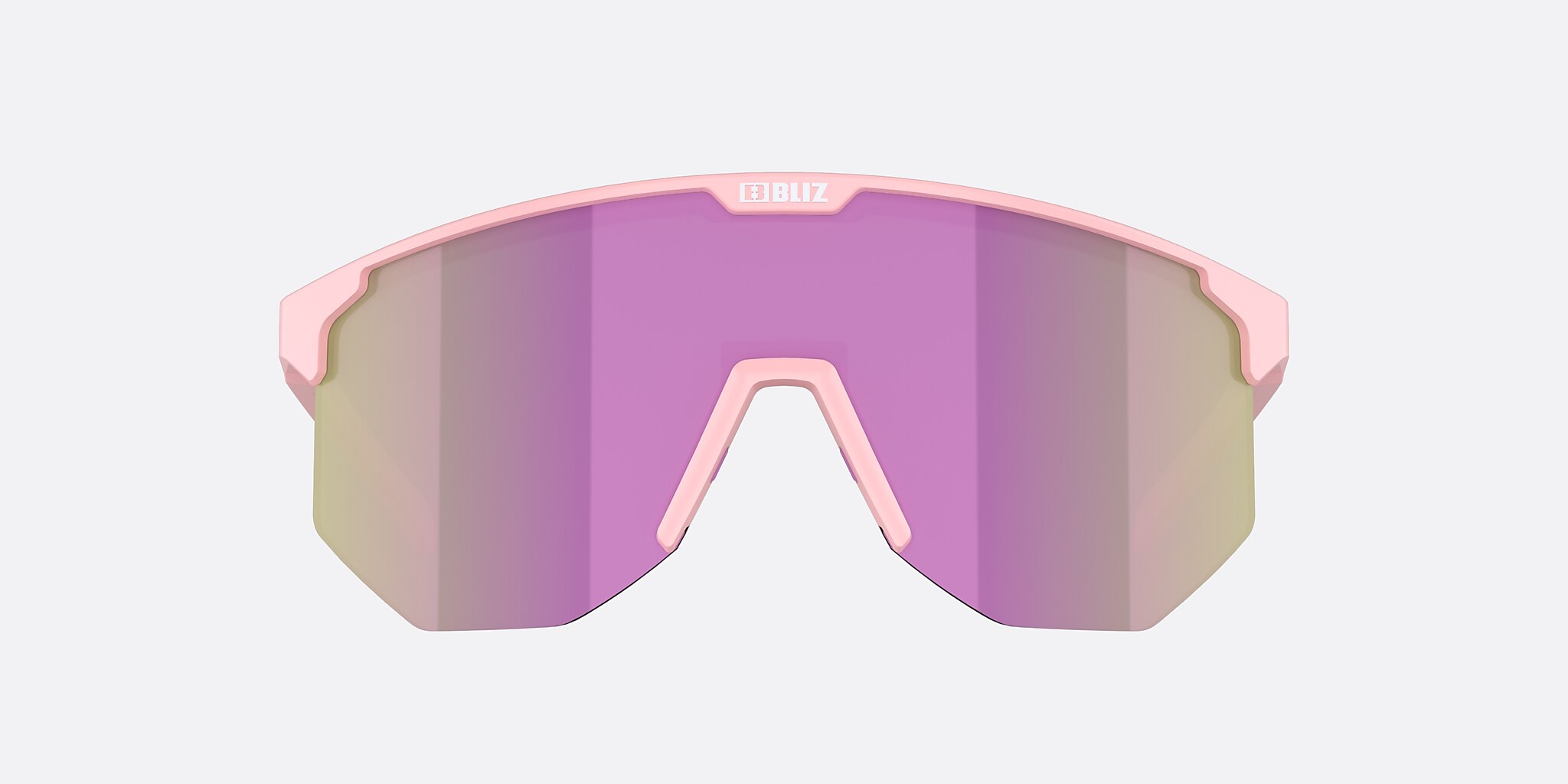 Sunglasses Bliz Hero Small L (0-129) with Braun/Rosa lens and Powder Rose frame Image 2 of 6