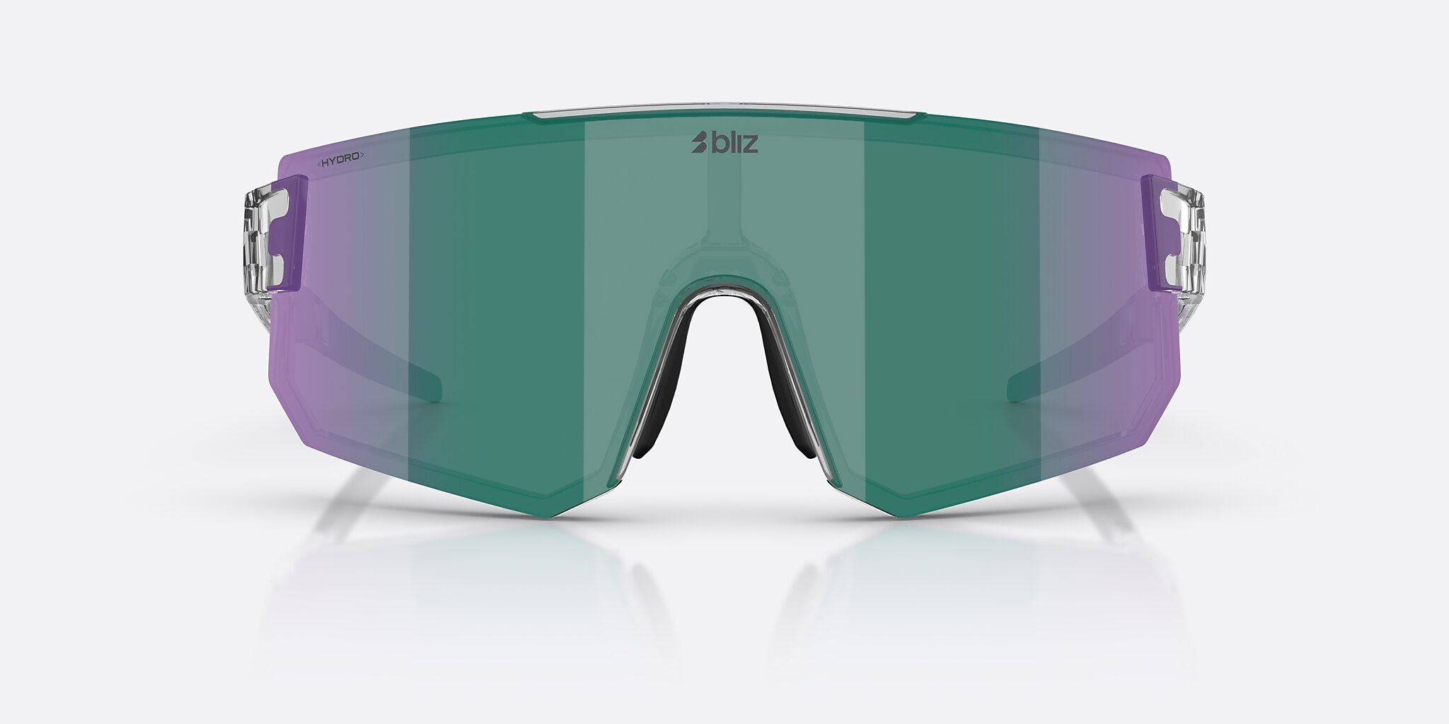 Lunettes de soleil Bliz P005 XXL (0-139) avec Multicolore Vert/Vert verre et Noir Cristal monture Image 2 de 7