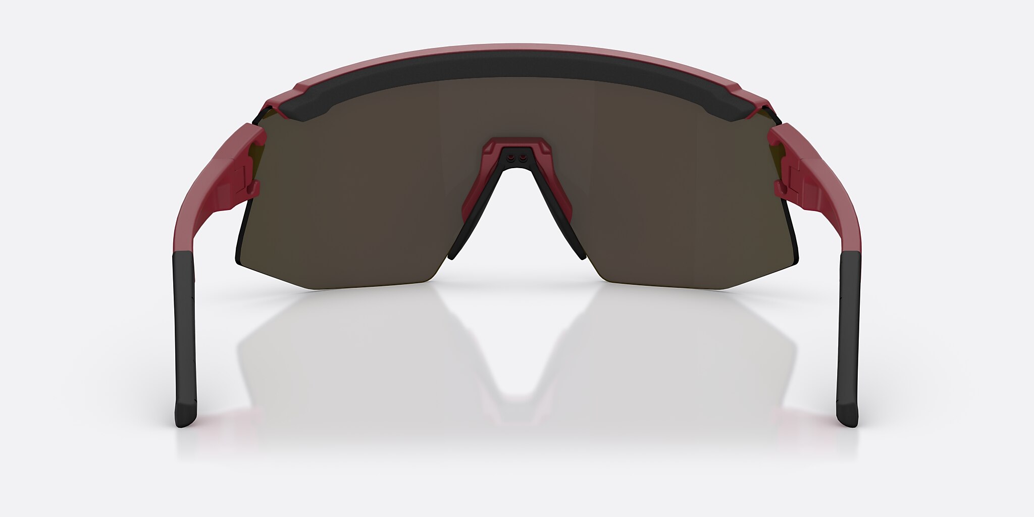 Sunglasses Bliz Breeze Small M (0-135) with Brown Rose lens and Burgundy frame Image 4 of 7