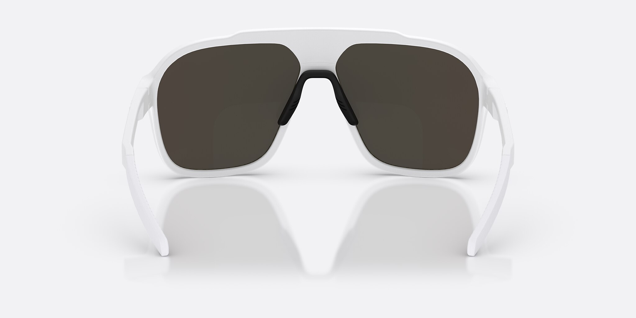 Sunglasses Bliz A002 XL (62-13) with Blue lens and Matte White frame Image 4 of 6