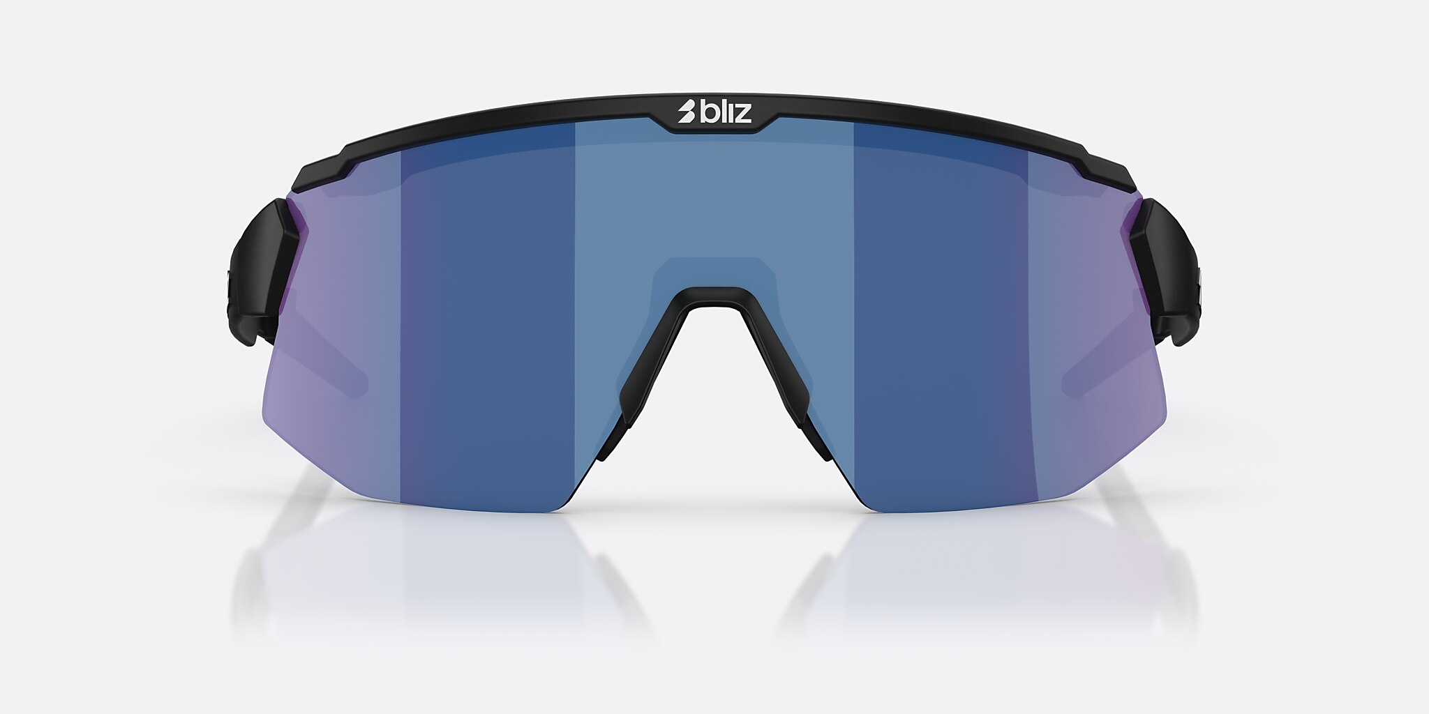 Sunglasses Bliz Breeze XL (0-141) with Brown Blue lens and Black frame Image 2 of 7