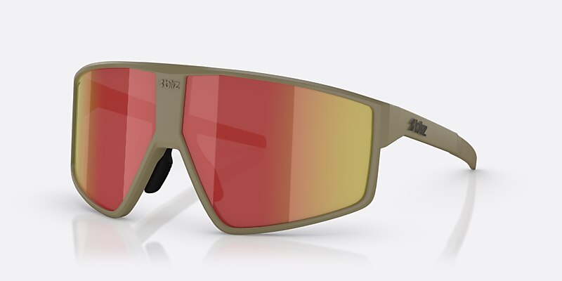 Sunglasses Bliz P002 XL (72-09) with Revo Rot lens and Matte Camo Green frame Image 1 of 6