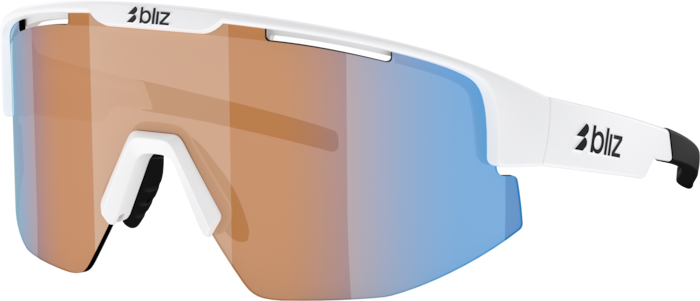 Matrix Sunglasses Coral/Orange Mirror Blue | Bliz Eyewear®