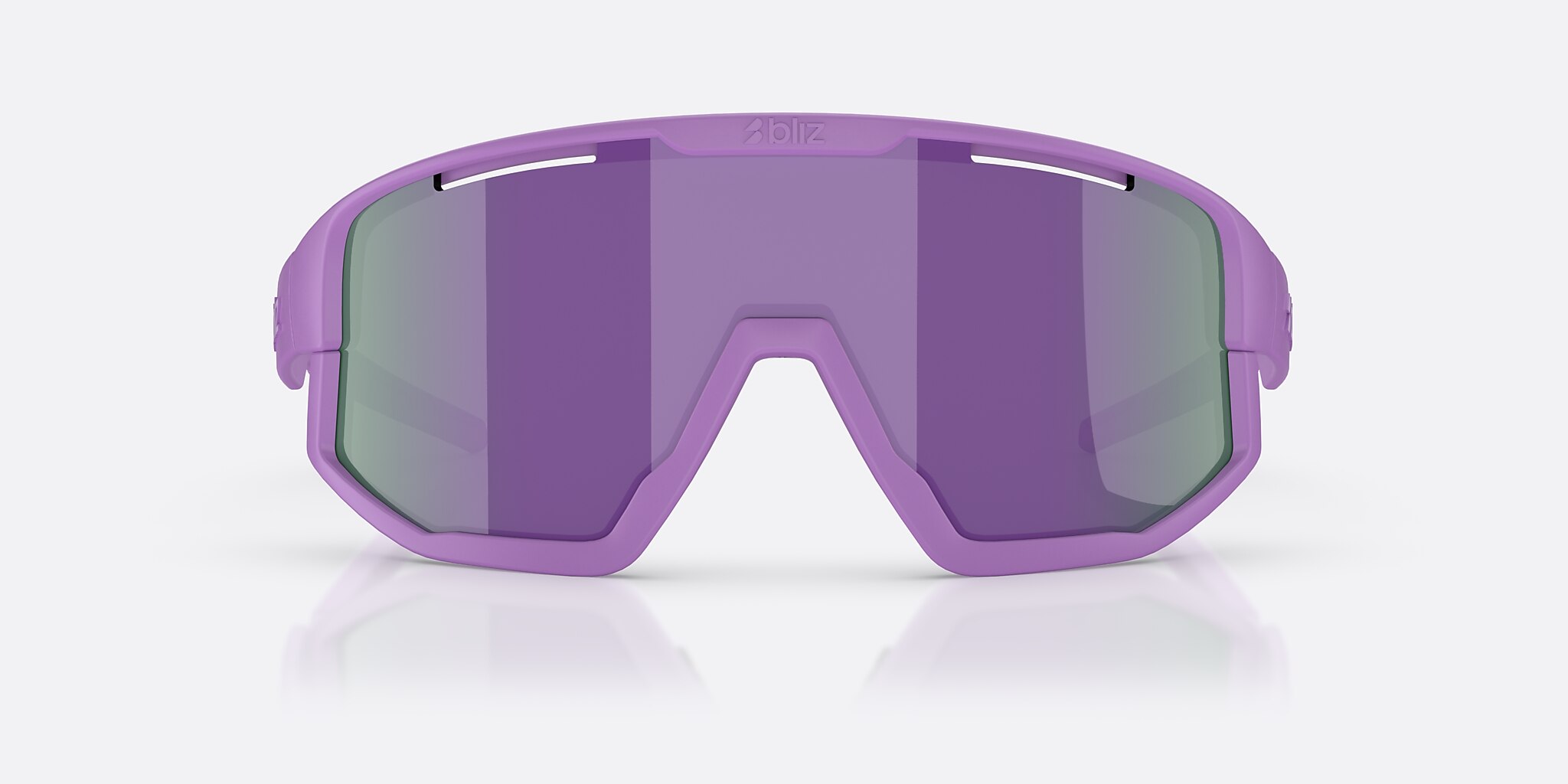 Sunglasses Bliz Vision L (0-137) with Purple lens and Matte Purple frame Image 2 of 6