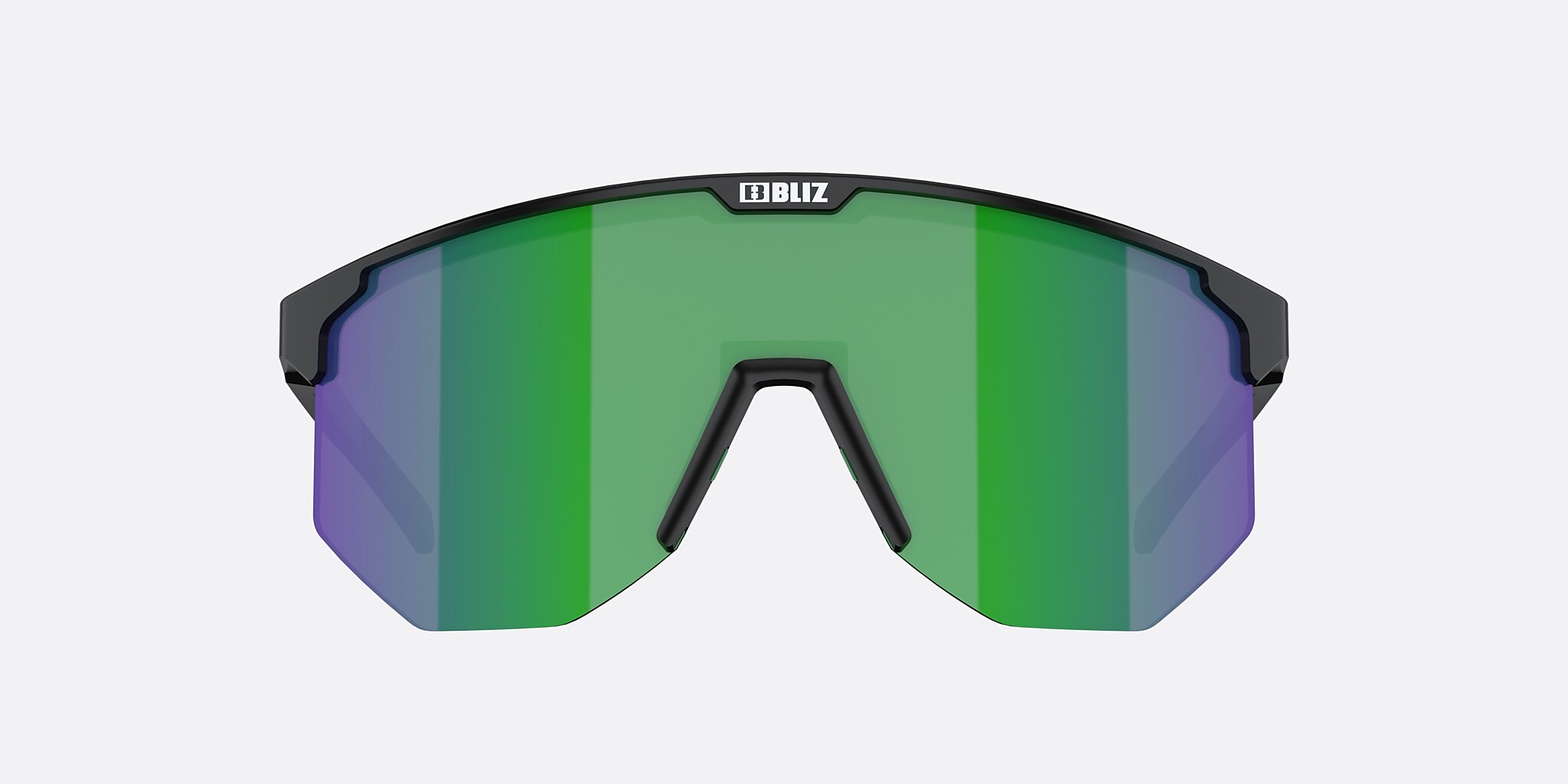 Sunglasses Bliz Hero XXL (0-142) with Brown Green lens and Black frame Image 2 of 6