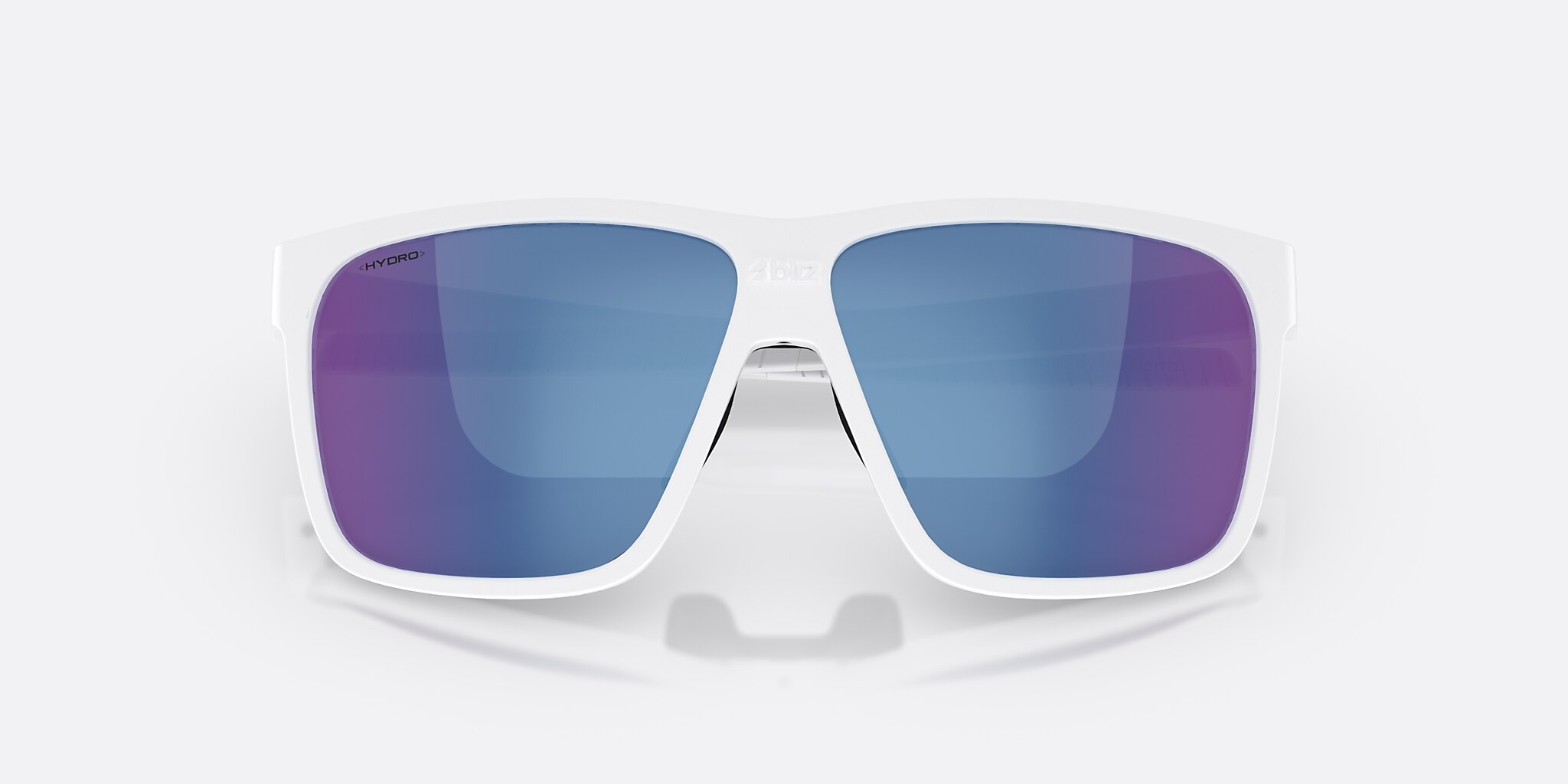 Sunglasses Bliz A001 XL (62-11) with Blue lens and Matte White frame Image 5 of 6