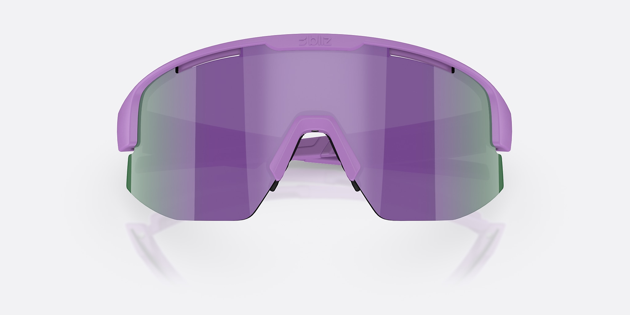 Sunglasses Bliz Matrix Small XXS (0-130) with Purple lens and Matte Purple frame Image 5 of 6