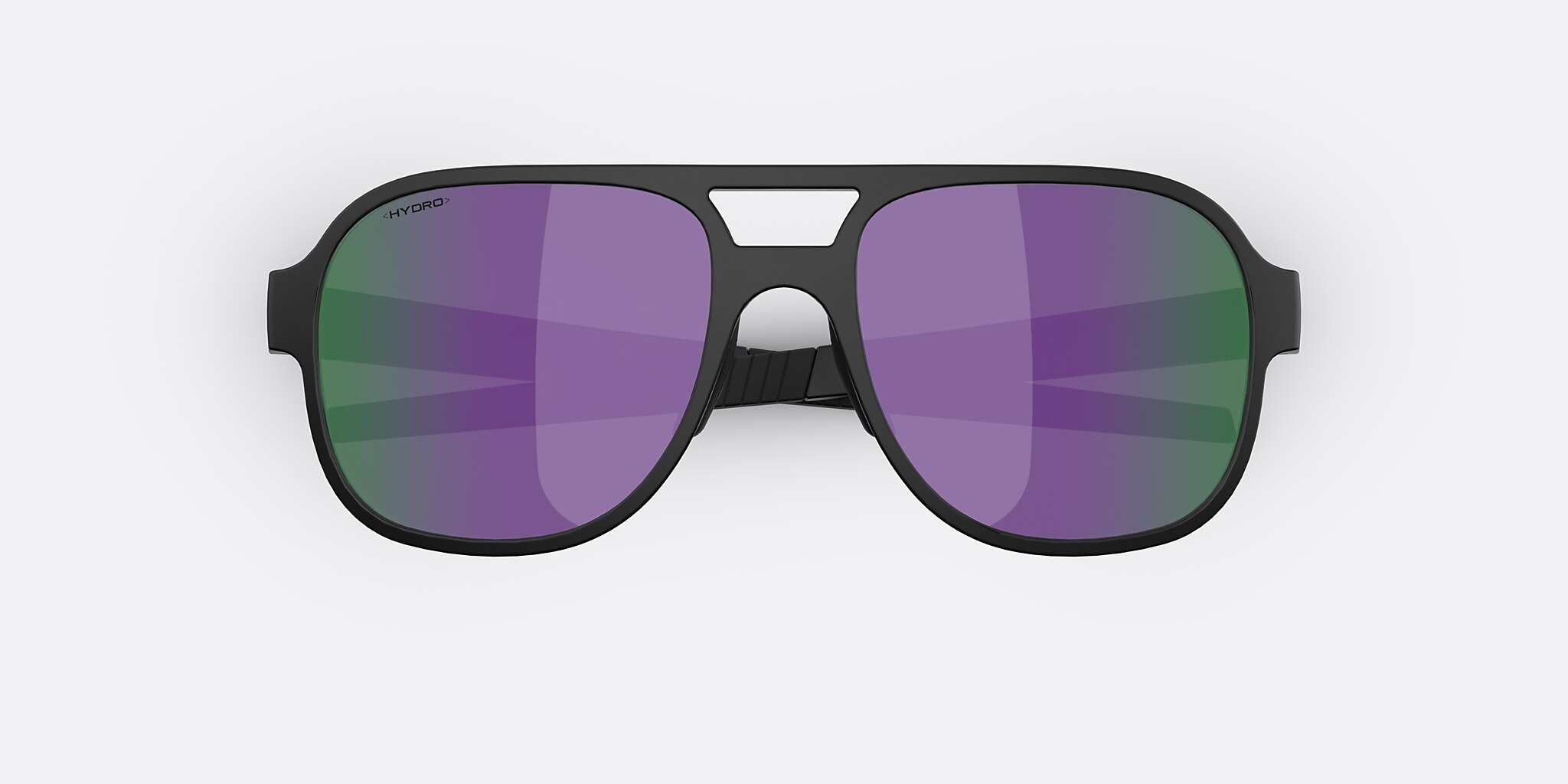 Sunglasses Bliz A006 XL (57-18) with Smoke/Purple Multicolor lens and Matte Black frame Image 5 of 7