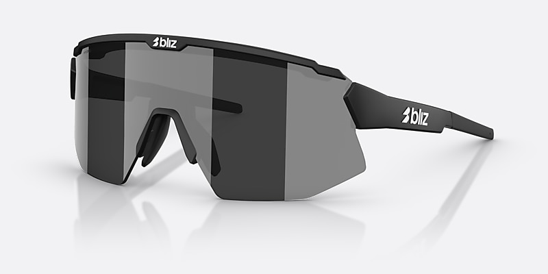Sunglasses Bliz Breeze Small M (0-135) with Smoke/Silver Mirror lens and Matte Black frame Image 1 of 7