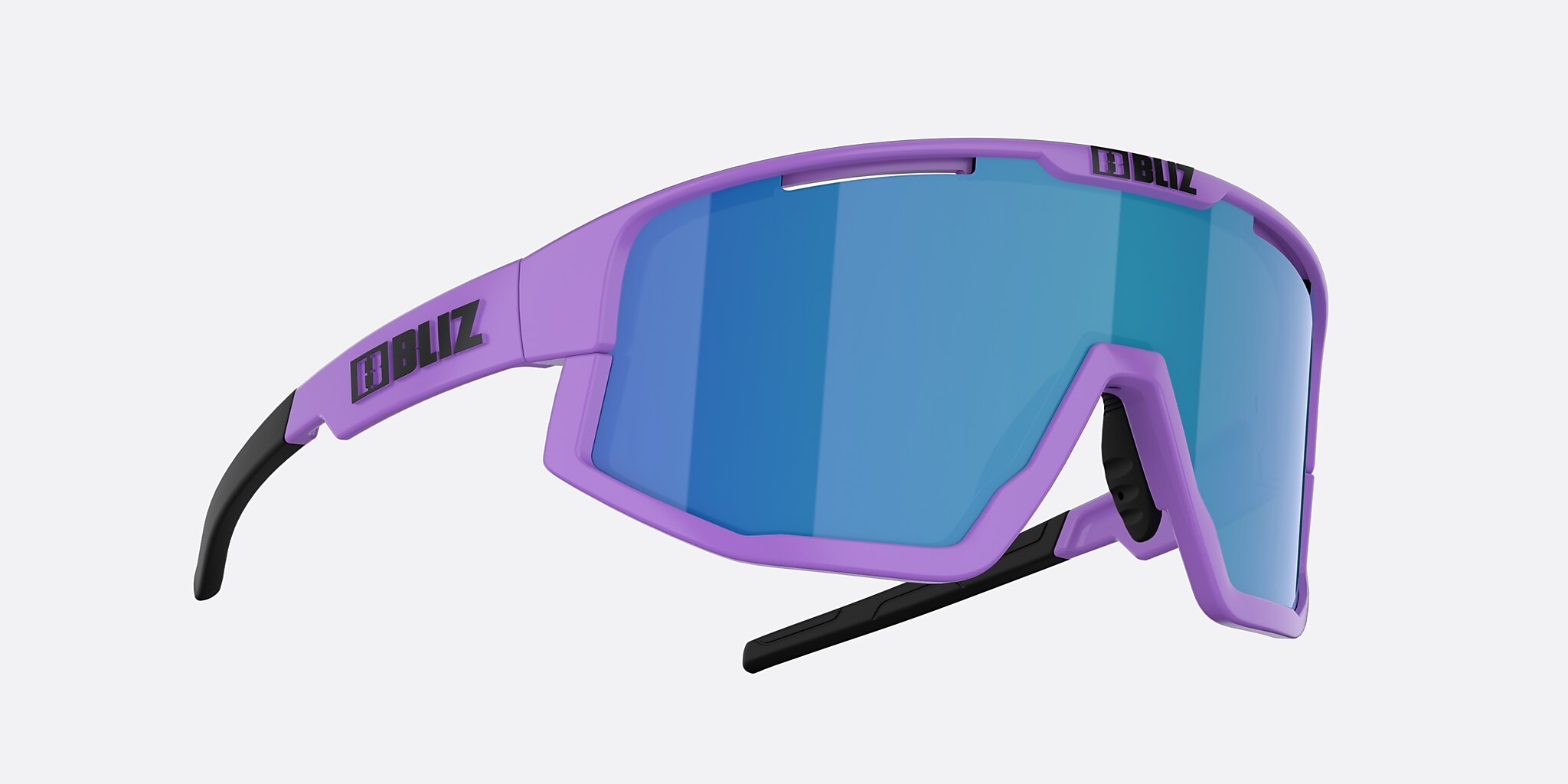 Sunglasses Bliz Fusion Small XXS (0-125) with Brown Blue lens and Purple frame Image 5 of 6