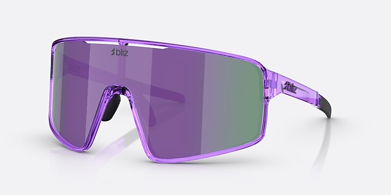 Sunglasses Bliz P001 XL (0-142) with Smoke/Purple Multicolor lens and Transparent Purple frame Image 1 of 6