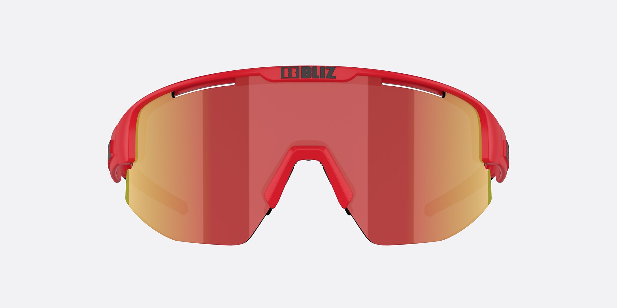 Sunglasses Bliz Matrix S (0-133) with Brown Red lens and Red frame Image 2 of 6