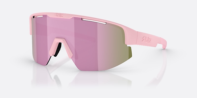 Sunglasses Bliz Matrix S (0-133) with Brown/Rose Multicolor lens and Matte Powder Pink frame Image 1 of 6