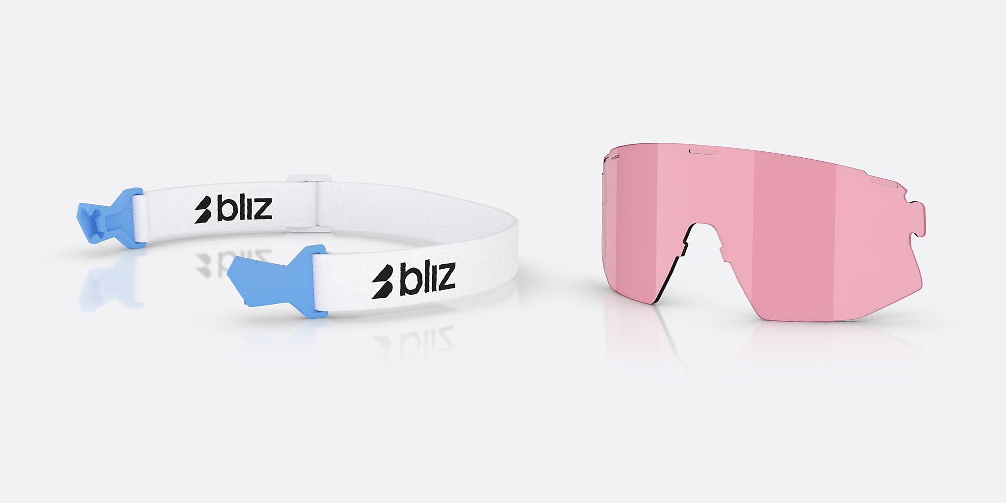 Sunglasses Bliz Breeze Small M (0-135) with Blue lens and Matte Blue frame Image 6 of 7