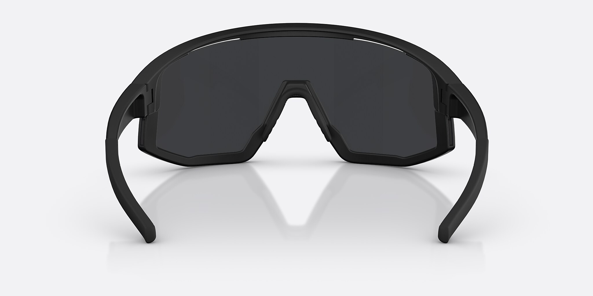 Sunglasses Bliz Fusion Small XXS (0-125) with Smoke/Blue Multicolor lens and Matte Black frame Image 4 of 6