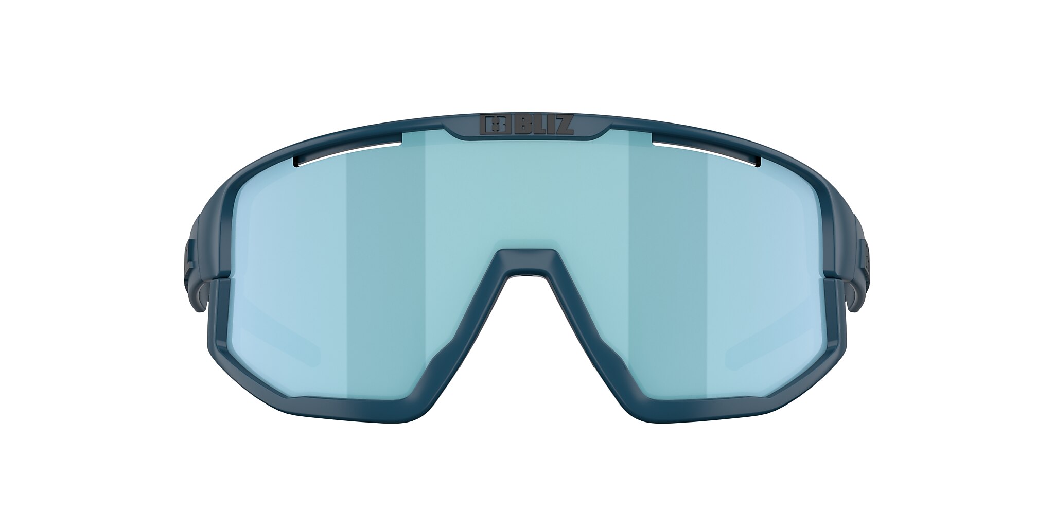 Fusion Small Sunglasses Smoke Mirror Ice Blue | Bliz Eyewear®