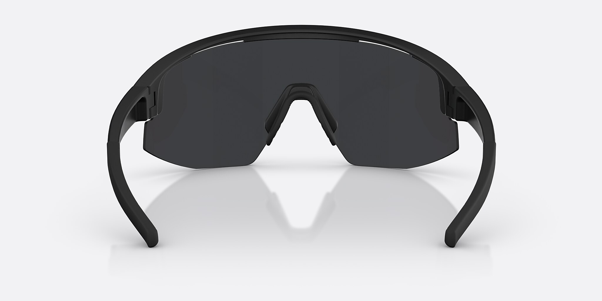 Sunglasses Bliz Matrix S (0-133) with Smoke/Blue Multicolor lens and Matte Black frame Image 4 of 5