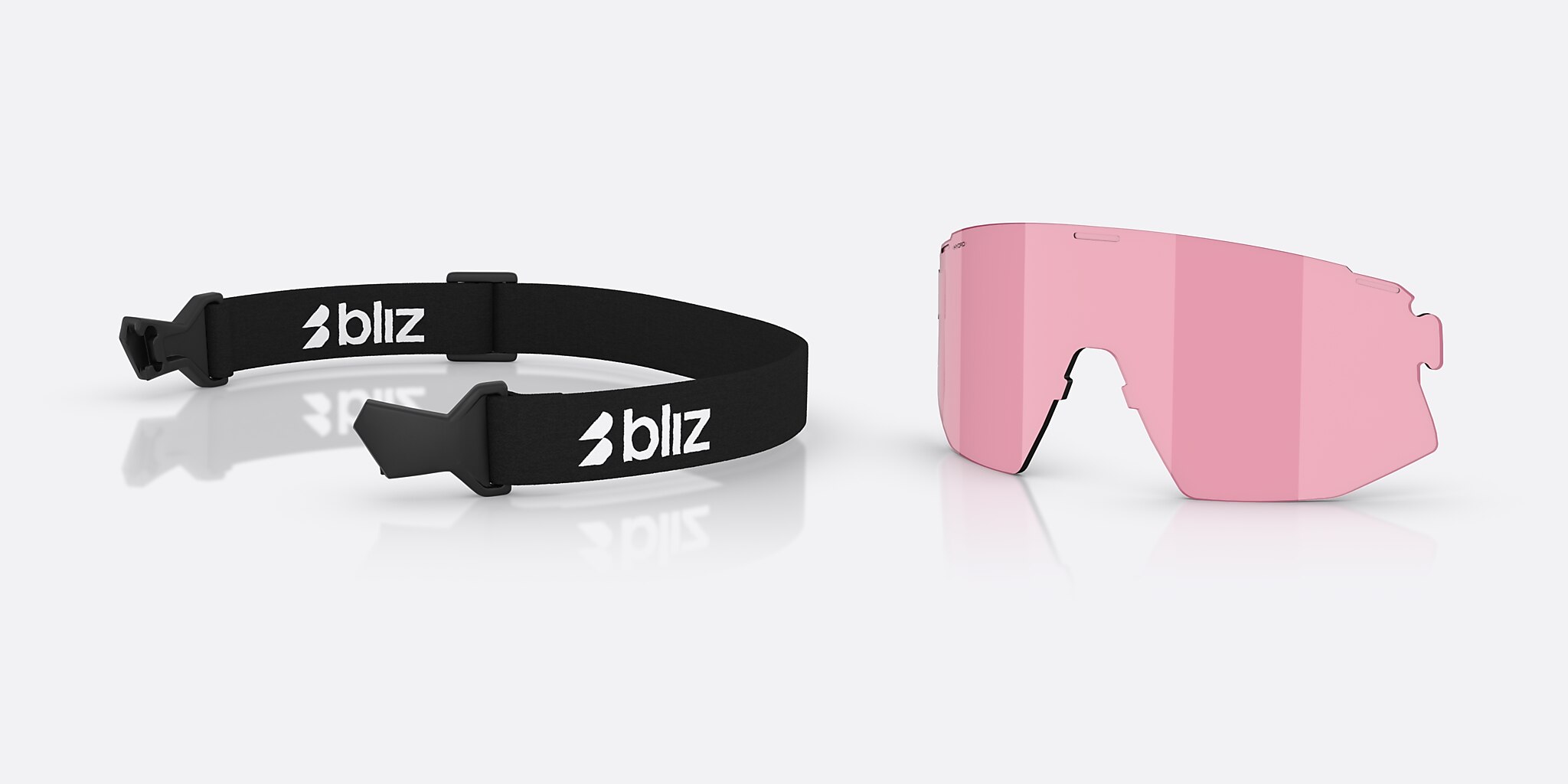 Sunglasses Bliz Breeze XL (0-141) with Brown Blue lens and Black frame Image 6 of 7
