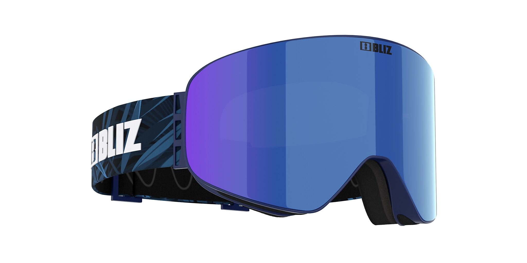 Flow Sunglasses Brown Blue | Bliz Eyewear®