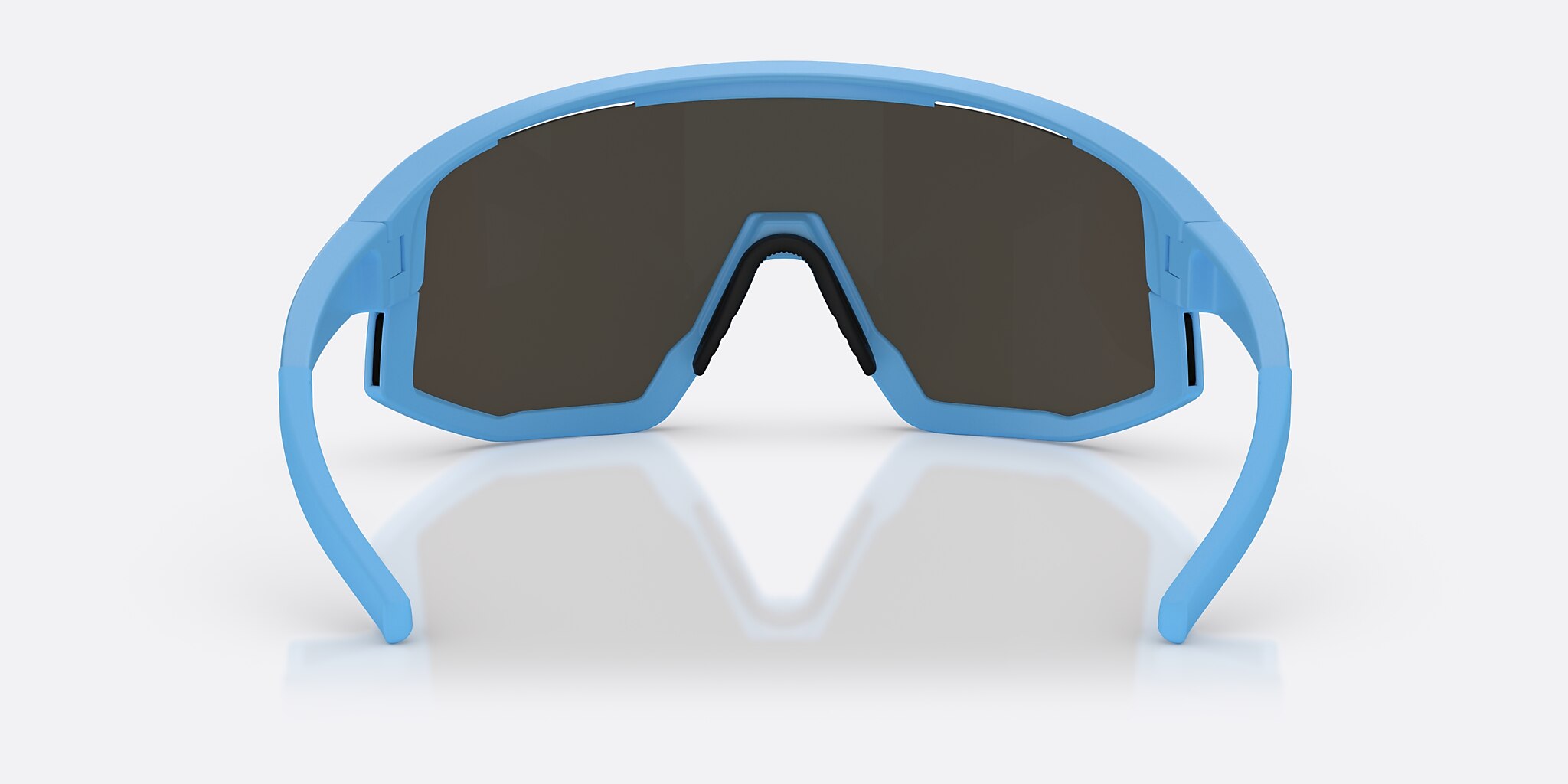 Sunglasses Bliz Fusion Small XXS (0-125) with Blue lens and Matte Blue frame Image 4 of 6