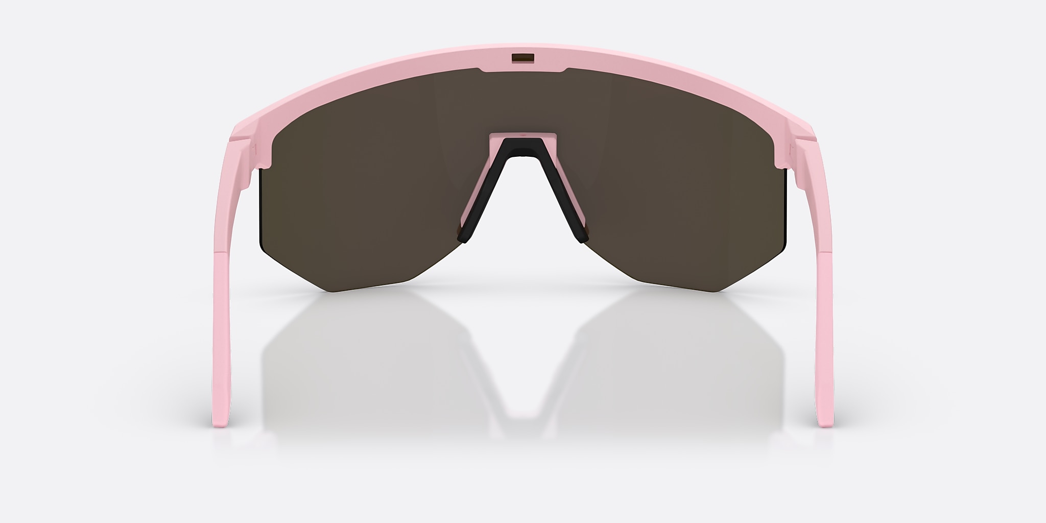 Sunglasses Bliz Hero XXL (0-142) with Brown/Rose Multicolor lens and Matte Powder Pink frame Image 4 of 6