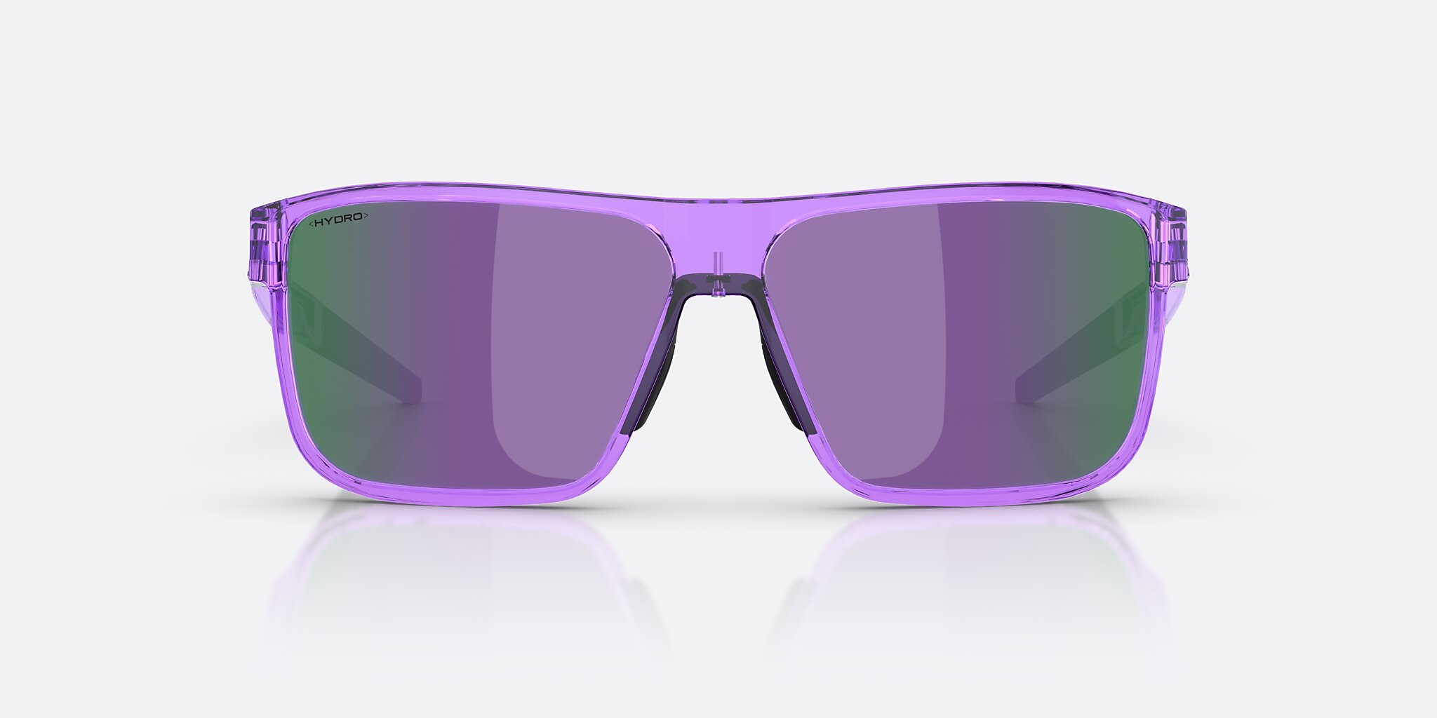 Sunglasses Bliz A008 L (61-12) with Smoke/Purple Multicolor lens and Transparent Purple frame Image 2 of 7