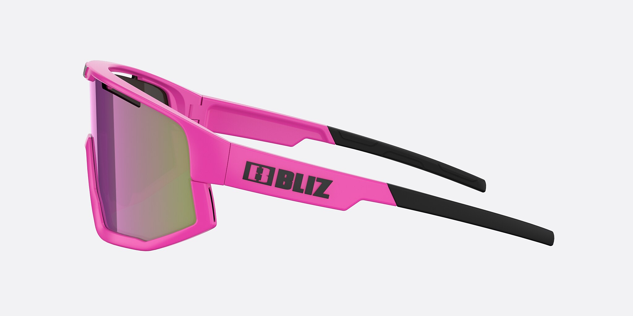 Sunglasses Bliz Vision L (0-137) with Brown Purple lens and Neon Rose frame Image 3 of 6