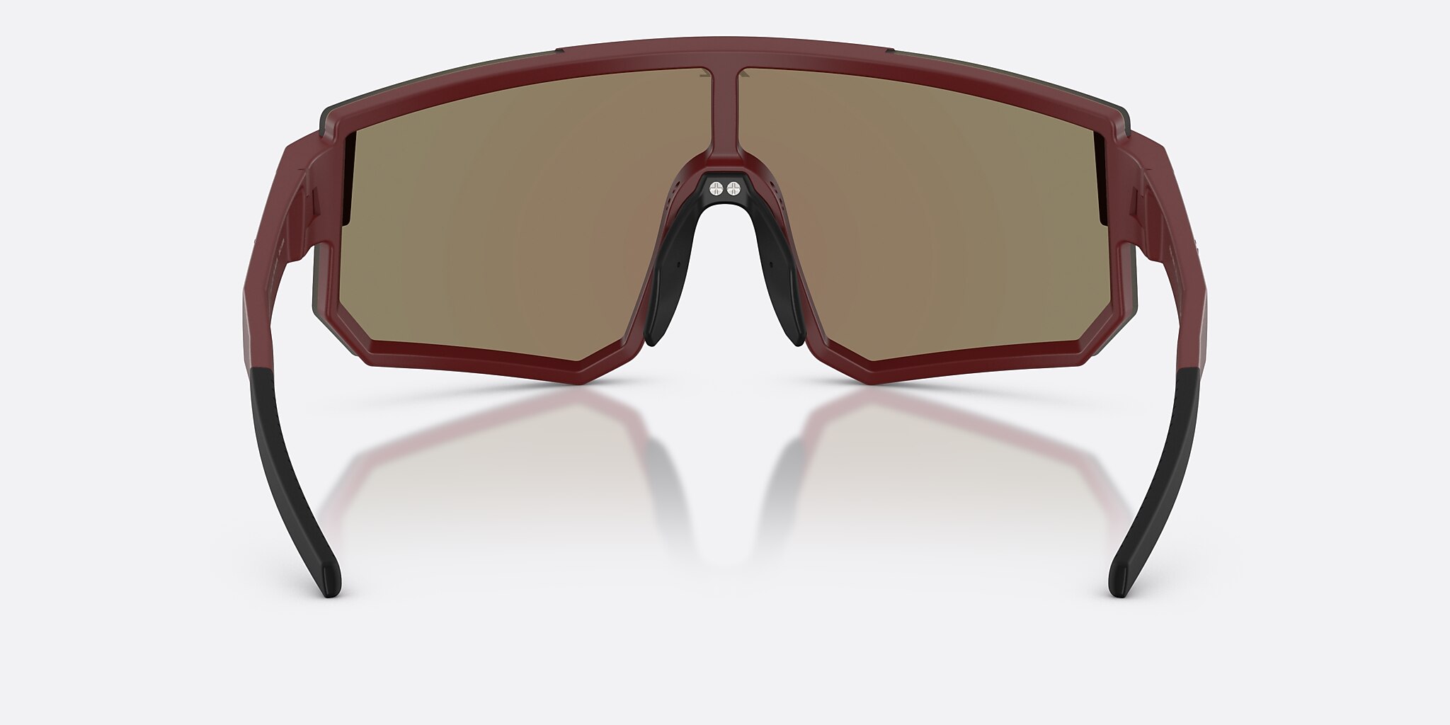 Sunglasses Bliz P005 XL (0-135) con Marrón/rosa multicolor lente y Rojo burdeos mate montura Imagen 4 de 7