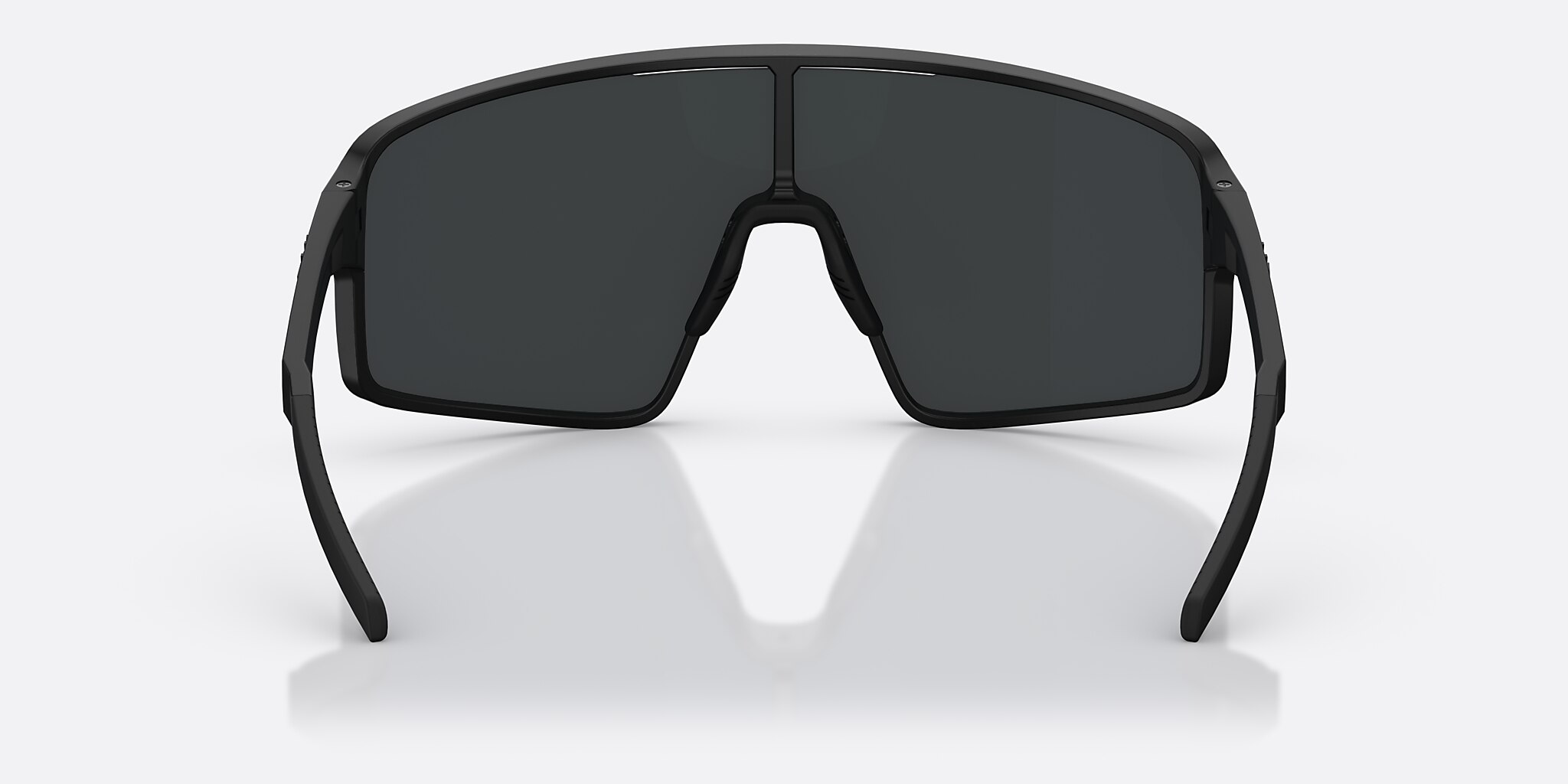 Sunglasses Bliz P001 L (0-138) with Smoke/Ice Blue Multicolor lens and Matte Black frame Image 4 of 6