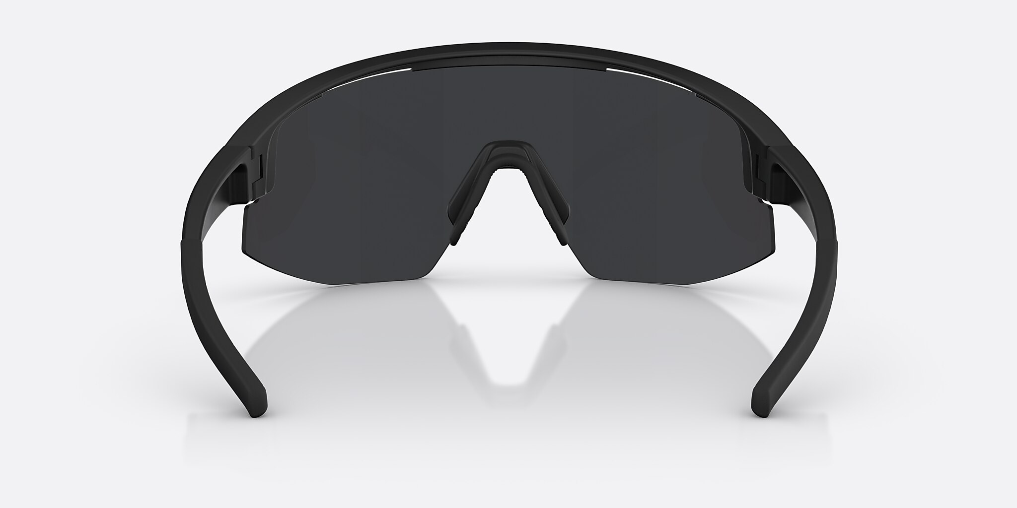 Sunglasses Bliz Matrix Small XXS (0-130) with Smoke/Blue Multicolor lens and Matte Black frame Image 4 of 6