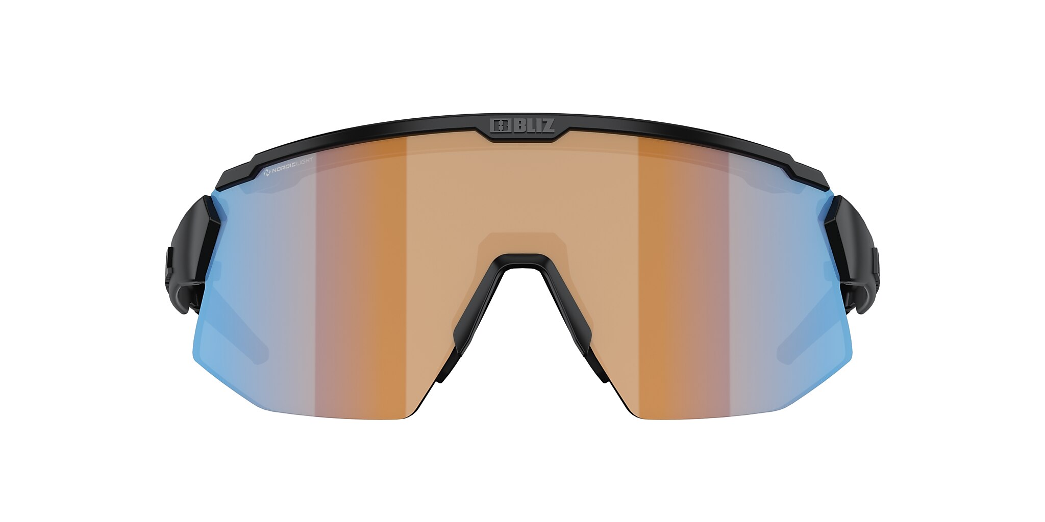 Breeze Sunglasses Coral Orange Blue | Bliz Eyewear®