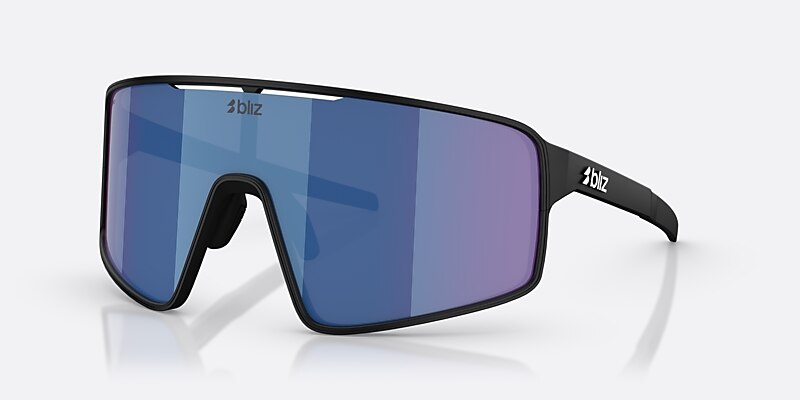 Sunglasses Bliz P001 XL (0-142) with Blue lens and Matte Black frame Image 1 of 6