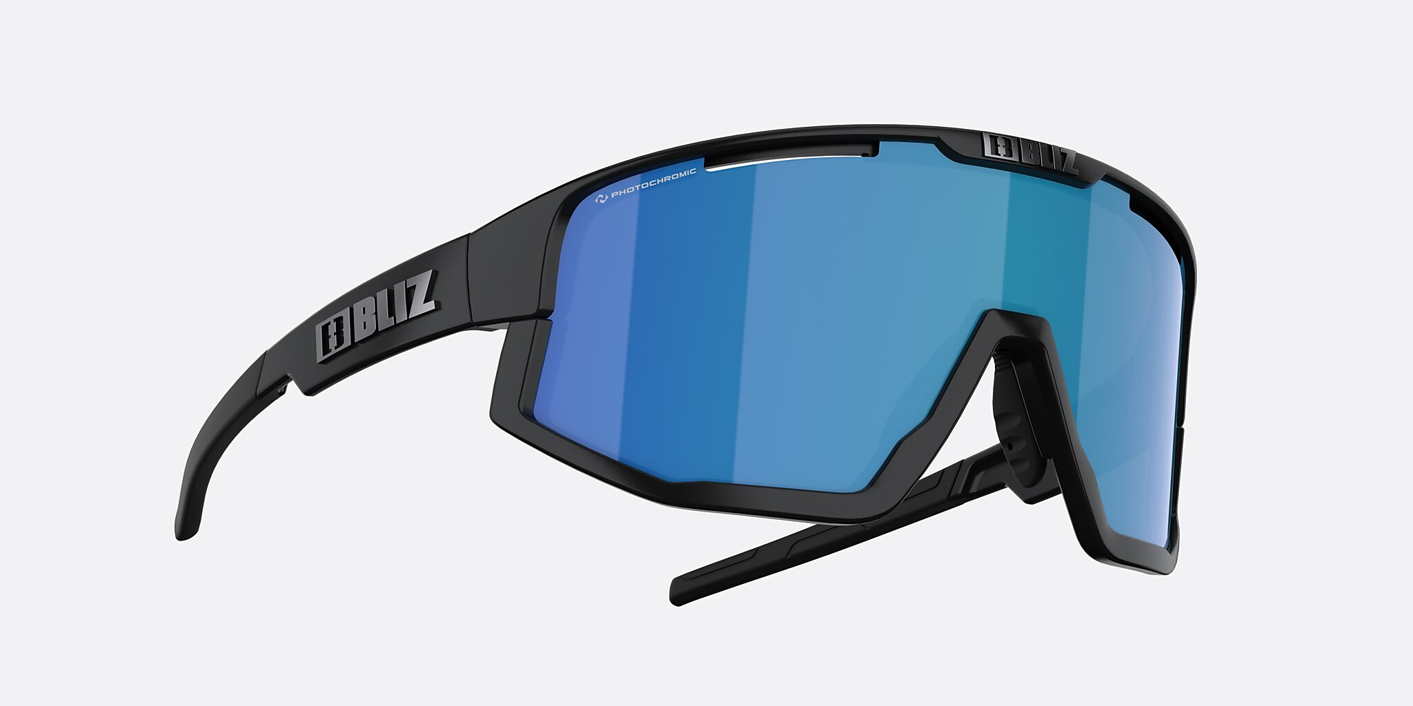 Sunglasses Bliz Vision L (0-137) with Brown Blue lens and Black frame Image 5 of 6