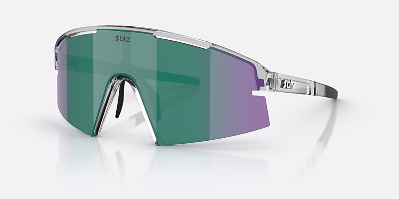 Sunglasses Bliz P006 XL (0-140) with Green/Green Multicolor lens and Crystal Black frame Image 1 of 7
