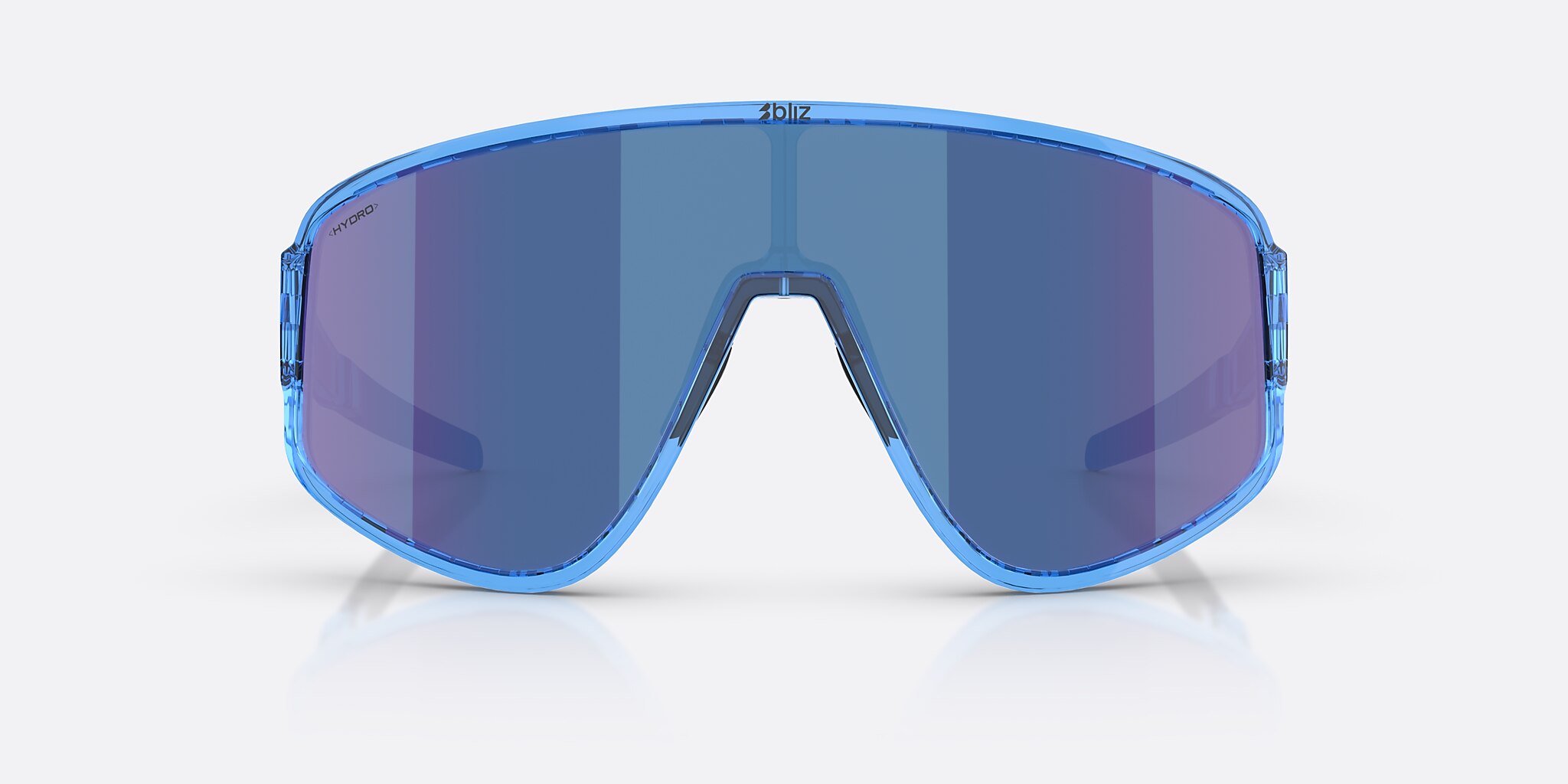 Sunglasses Bliz A004 L (0-135) with Smoke/Blue Multicolor lens and Transparent Blue frame Image 2 of 7