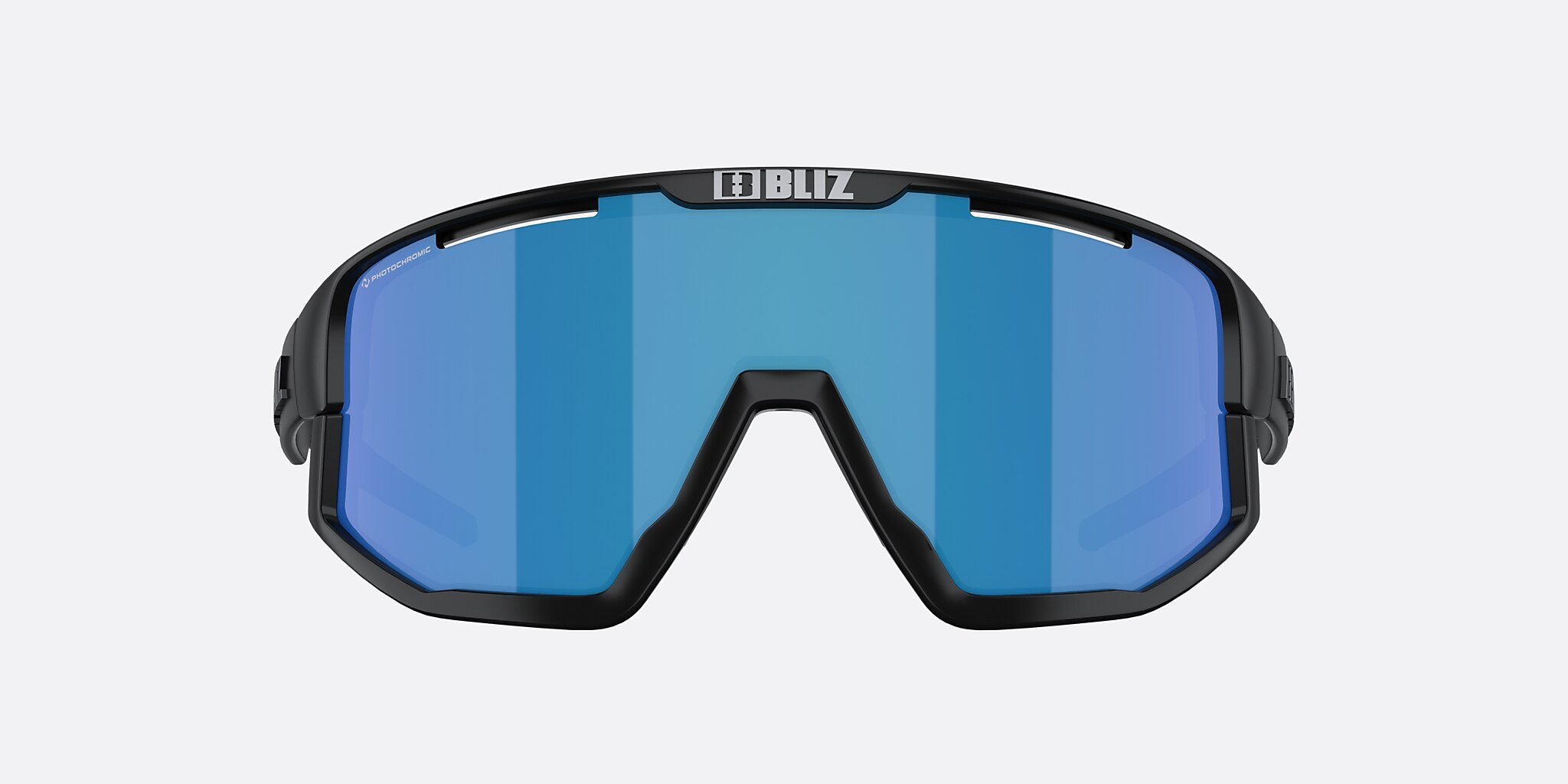 Sunglasses Bliz Vision L (0-137) with Brown Blue lens and Black frame Image 2 of 6
