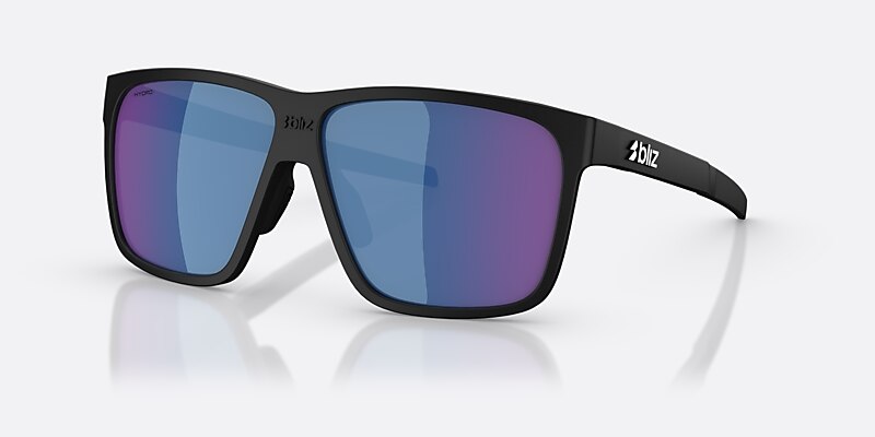 Sunglasses Bliz A001 XL (62-11) with Blue lens and Matte Black frame Image 1 of 6