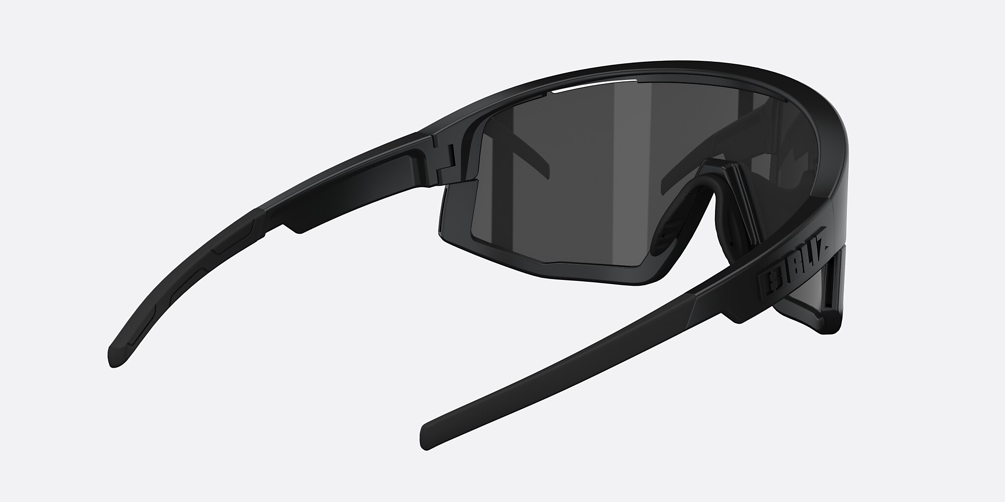 Sunglasses Bliz Fusion S (0-133) with Smoke lens and Matte Black frame Image 4 of 7