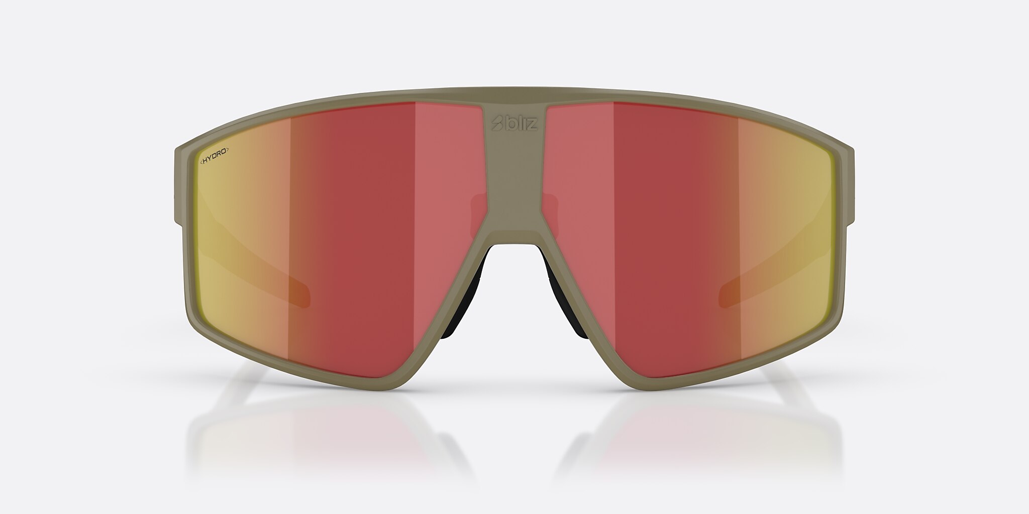 Sunglasses Bliz P002 XL (72-09) with Revo Rot lens and Matte Camo Green frame Image 2 of 6