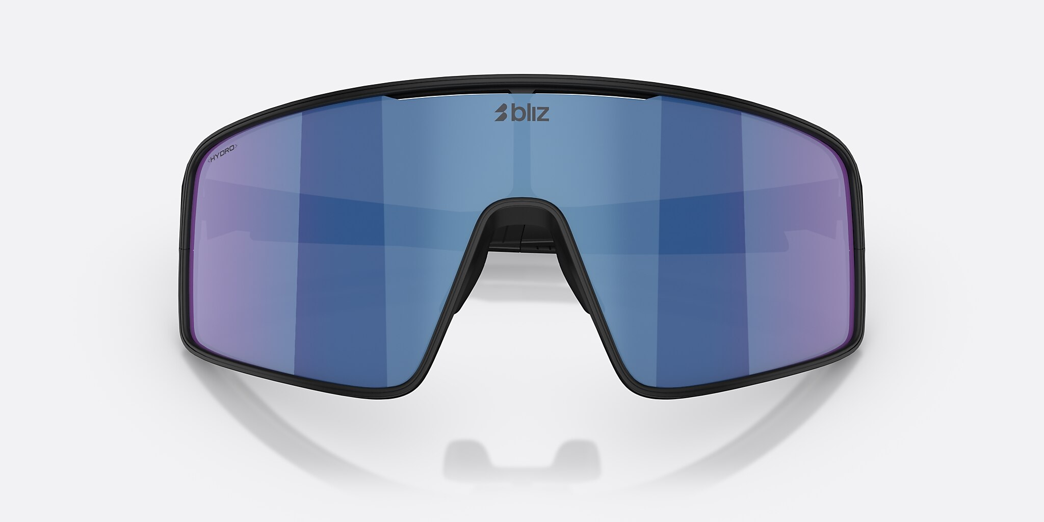 Sunglasses Bliz P001 XL (0-142) with Blue lens and Matte Black frame Image 5 of 6