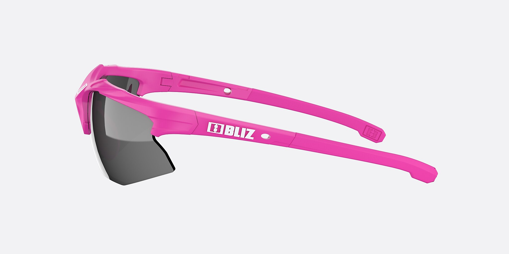 Sunglasses Bliz Hybrid Small M (72-12) with Smoke Silver lens and Rose frame Image 3 of 6