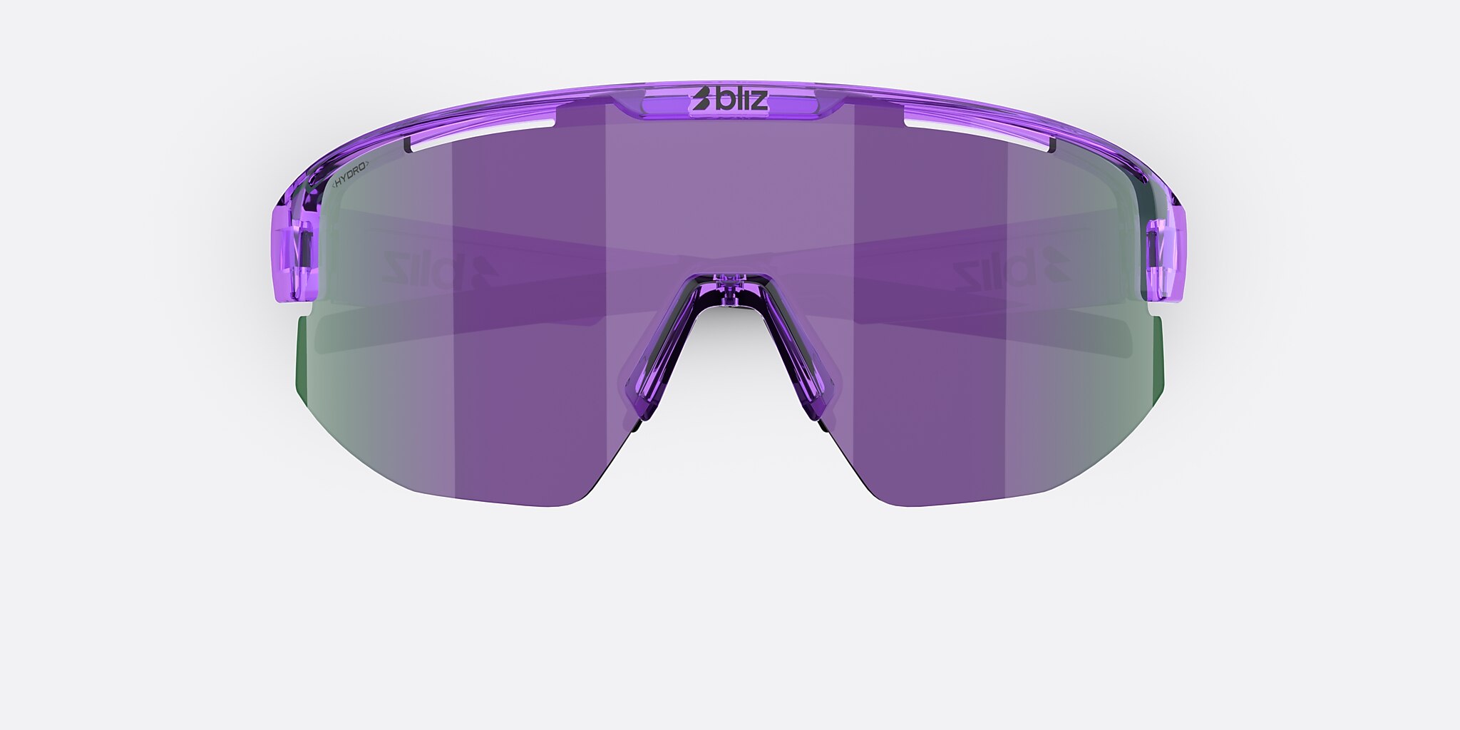 Sunglasses Bliz Matrix S (0-133) with Smoke/Purple Multicolor lens and Transparent Purple frame Image 5 of 5