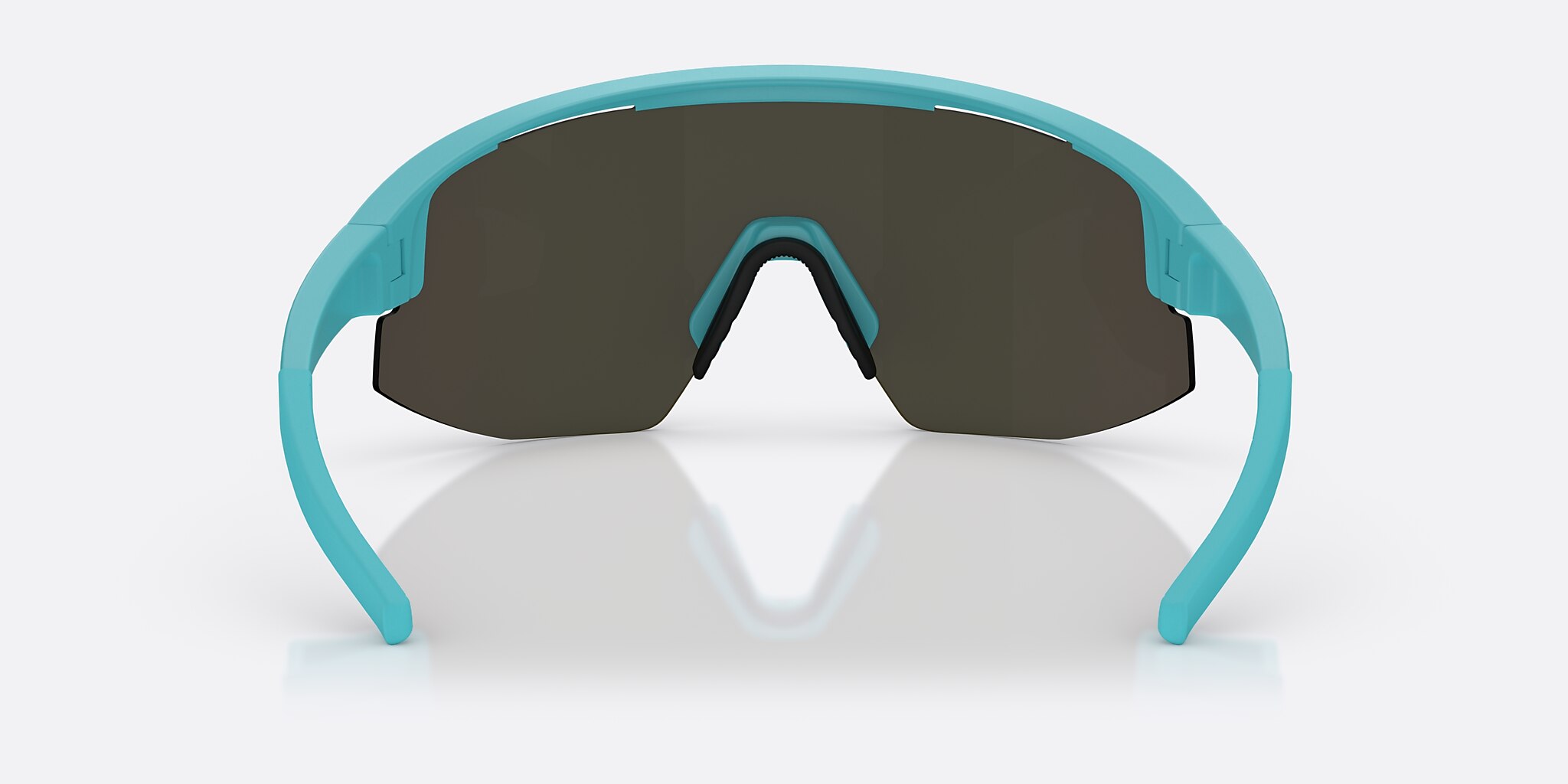 Sunglasses Bliz Matrix S (0-133) with Blue Green lens and Matte Turquoise frame Image 4 of 6