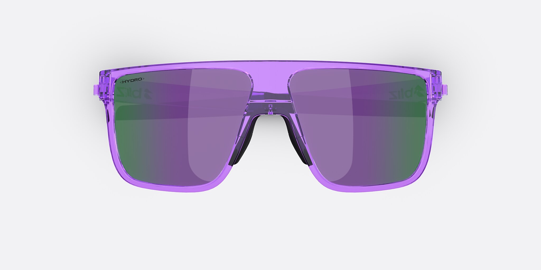 Sunglasses Bliz A003 L (58-13) with Smoke/Purple Multicolor lens and Transparent Purple frame Image 5 of 7