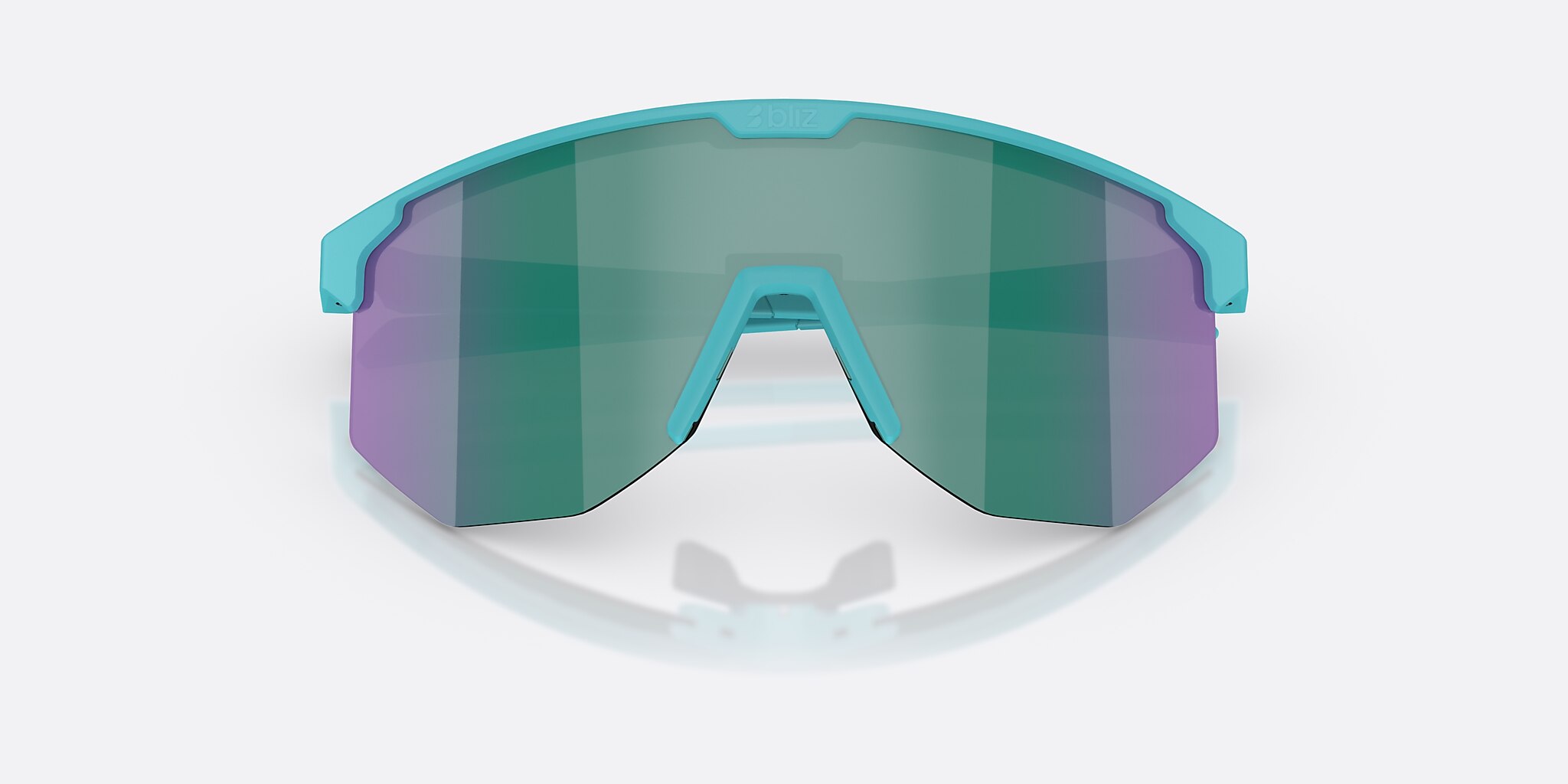 Sunglasses Bliz Hero XXL (0-142) with Blue Green lens and Matte Turquoise frame Image 5 of 6