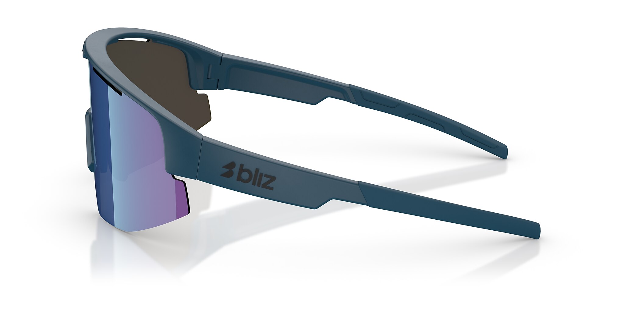 Matrix Sunglasses Brown Mirror Blue | Bliz Eyewear®