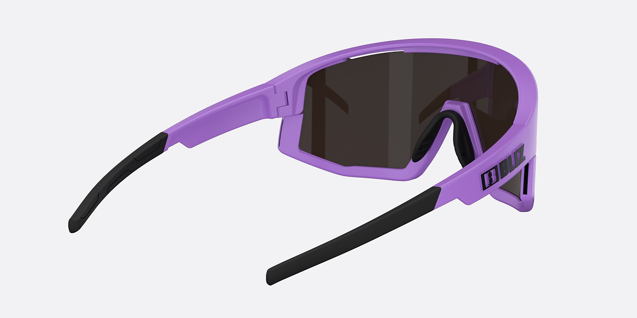 Sunglasses Bliz Fusion Small XXS (0-125) with Brown Blue lens and Purple frame Image 4 of 6