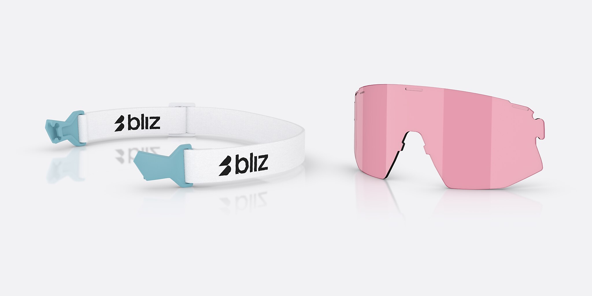 Sunglasses Bliz Breeze XL (0-141) with Blue Green lens and Matte Turquoise frame Image 6 of 7