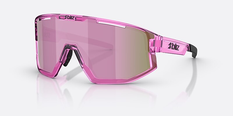 Sunglasses Bliz Fusion Small XXS (0-125) with Brown/Rose Multicolor lens and Transparent Pink frame Image 1 of 6